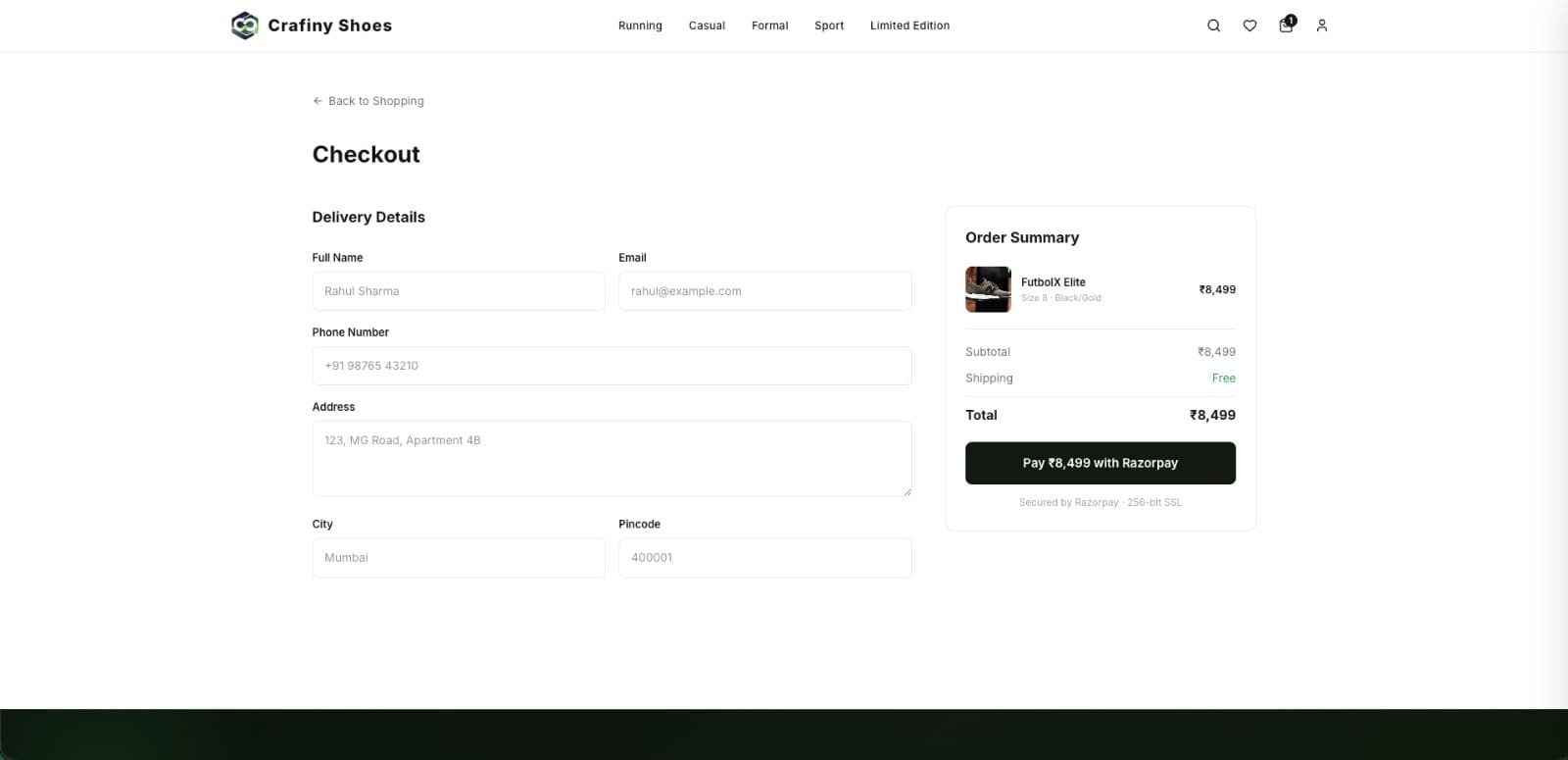 Shopify website screenshot 5